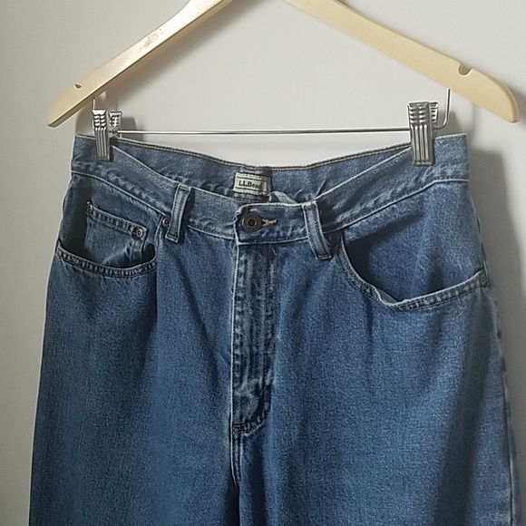 L.L. Bean Vintage Mom Blue Jeans - Picture 2 of 7